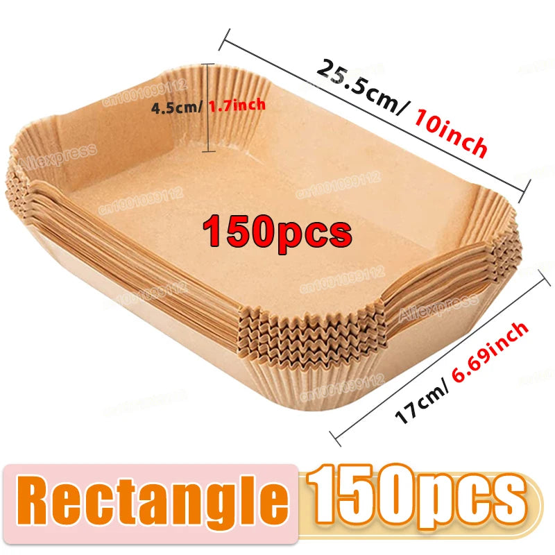 Papel para Assar sem Óleo Air Fryer